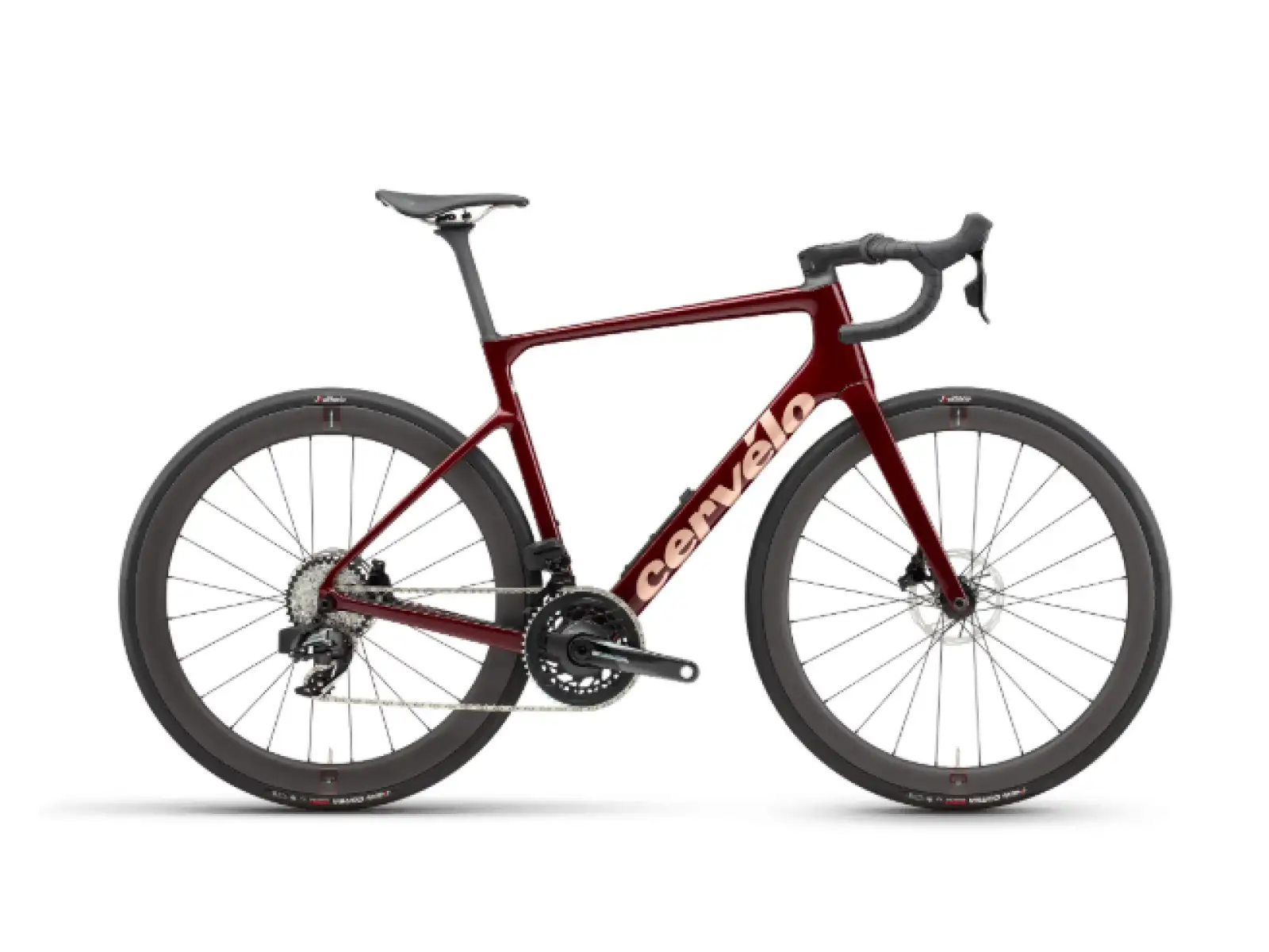 Cervélo Caledonia 5 Force AXS Rennrad Carmine