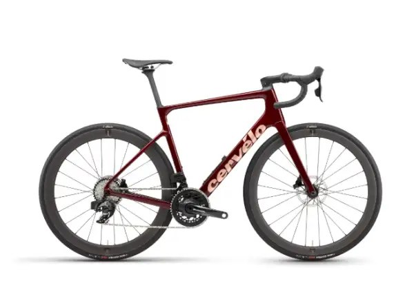 Cervélo Caledonia 5 Force AXS Rennrad Carmine