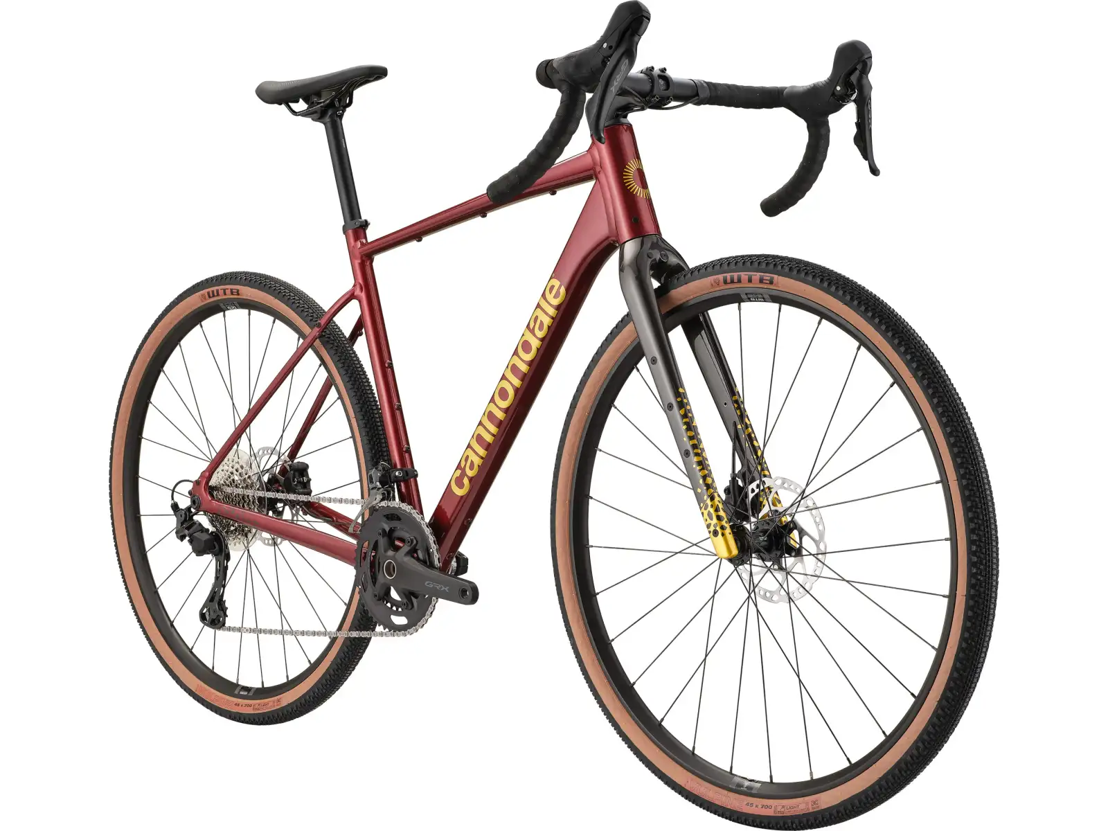 Cannondale Topstone CAAD 1 GRX 2X Gravelbike Wine Red