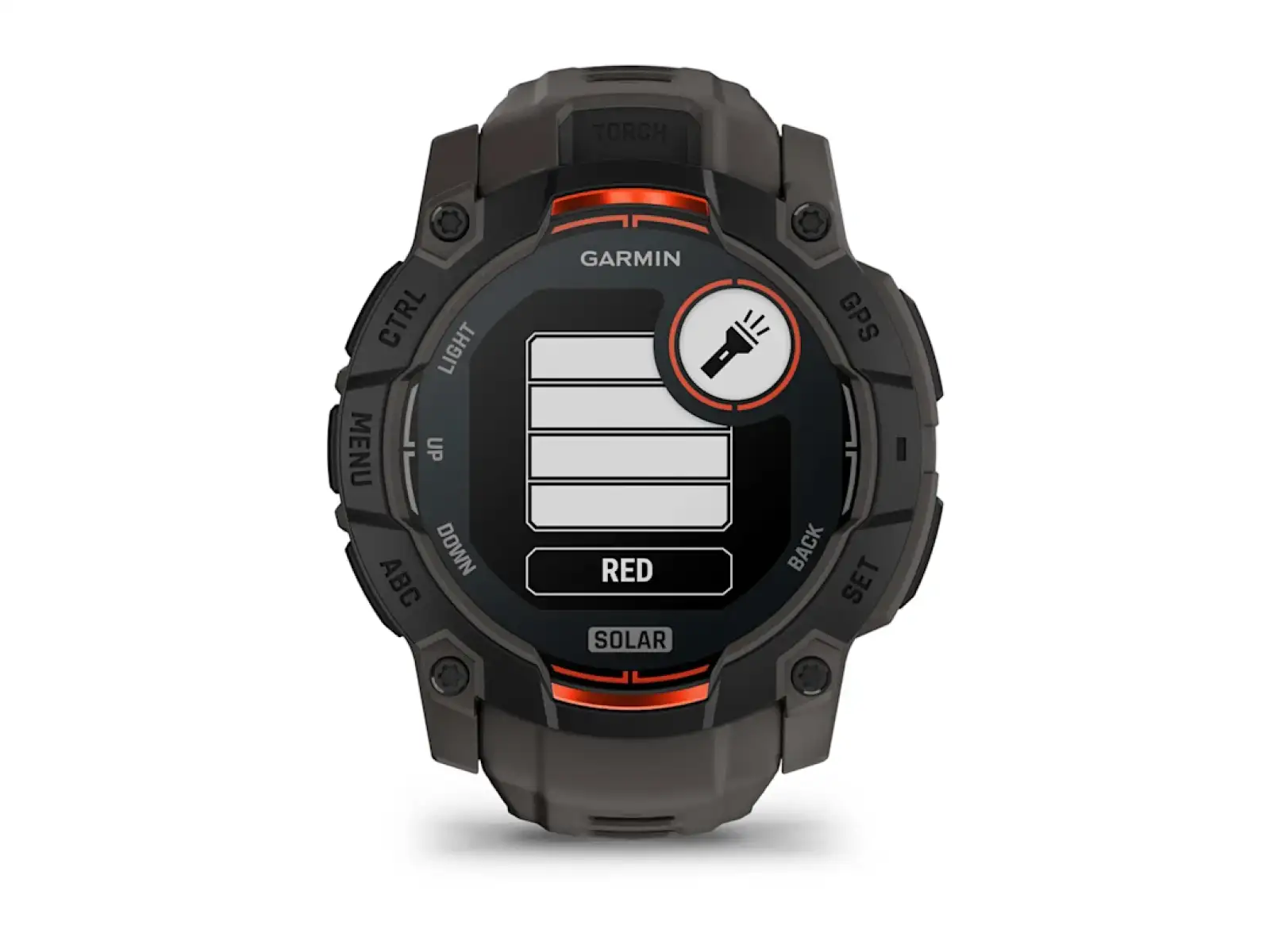 Garmin Instinct 3 Solar 50 mm Smartwatch Black/Charcoal Armband
