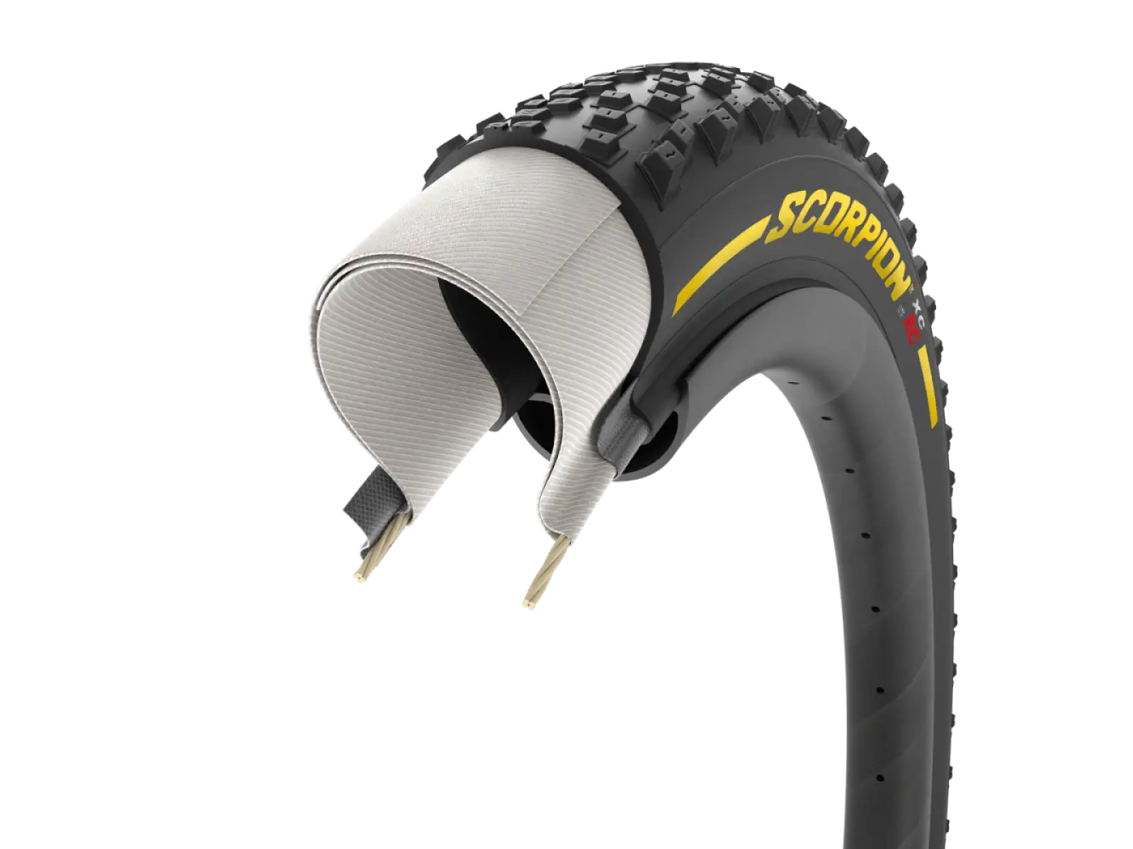 Pirelli Scorpion XC RC Lite Team Edition Yellow 29" Kevlar-Reifen.
