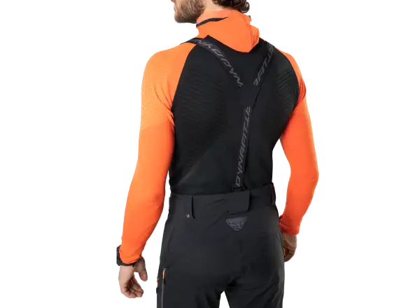 Dynafit Free Infinium Hybrid Herrenhose mit Latz in Schwarz