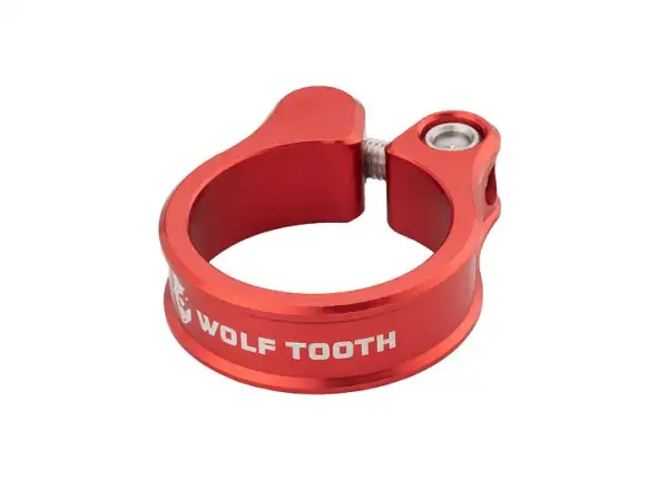 WOLF TOOTH Sattelklemme 31,8 mm rot