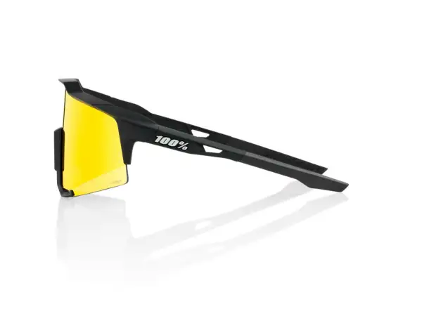 100% Performance Speedcraft Radbrille Soft Tact Black/HIPER Rot Multilayer