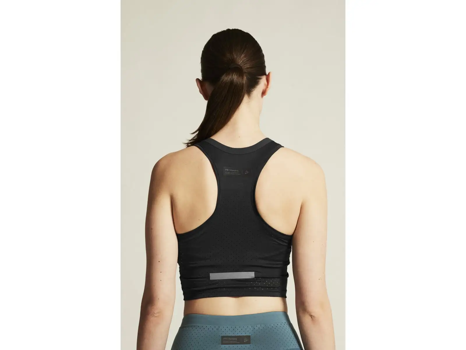 Craft Pro Hypervent Cropped 2 Damen-Top schwarz
