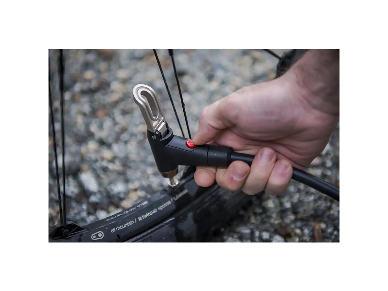 Blackburn Chamber Tubeless Pumpe für Tubeless-Systeme