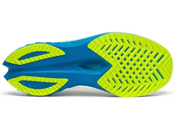 Saucony Endorphin Speed 4 Herrenschuhe Weiß/Viziblau