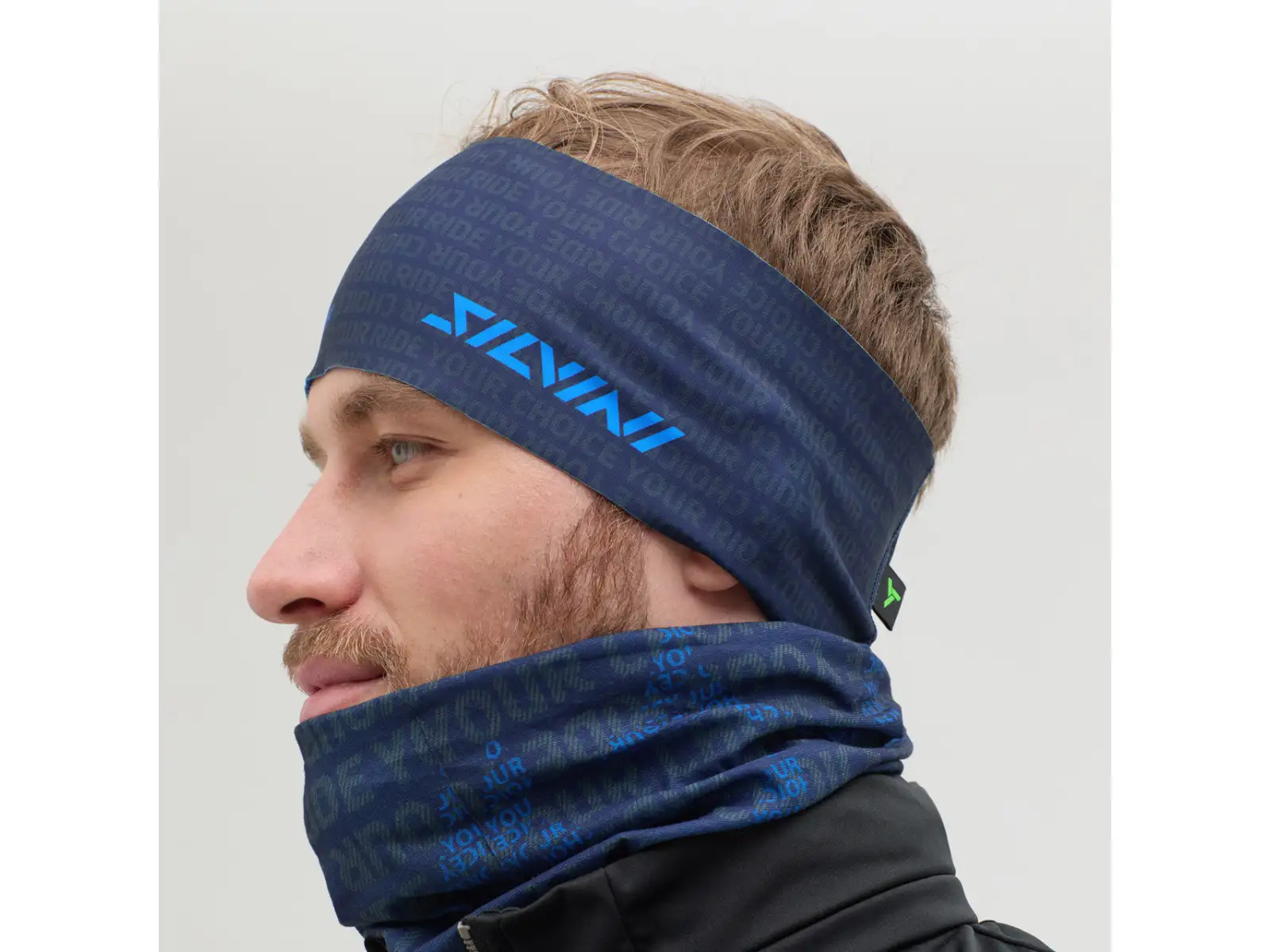 Silvini Agri UA1739 Stirnband Navy/Charcoal