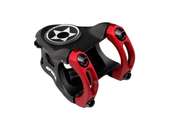 Spank Split Vorbau 33 mm rot/schwarz