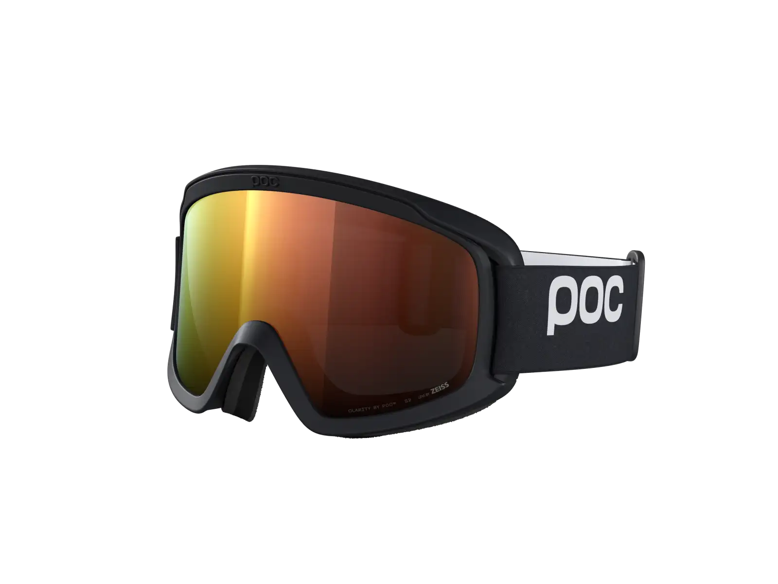 POC Opsin Skibrille Uranium Schwarz/Teilweise Sonnig Orange