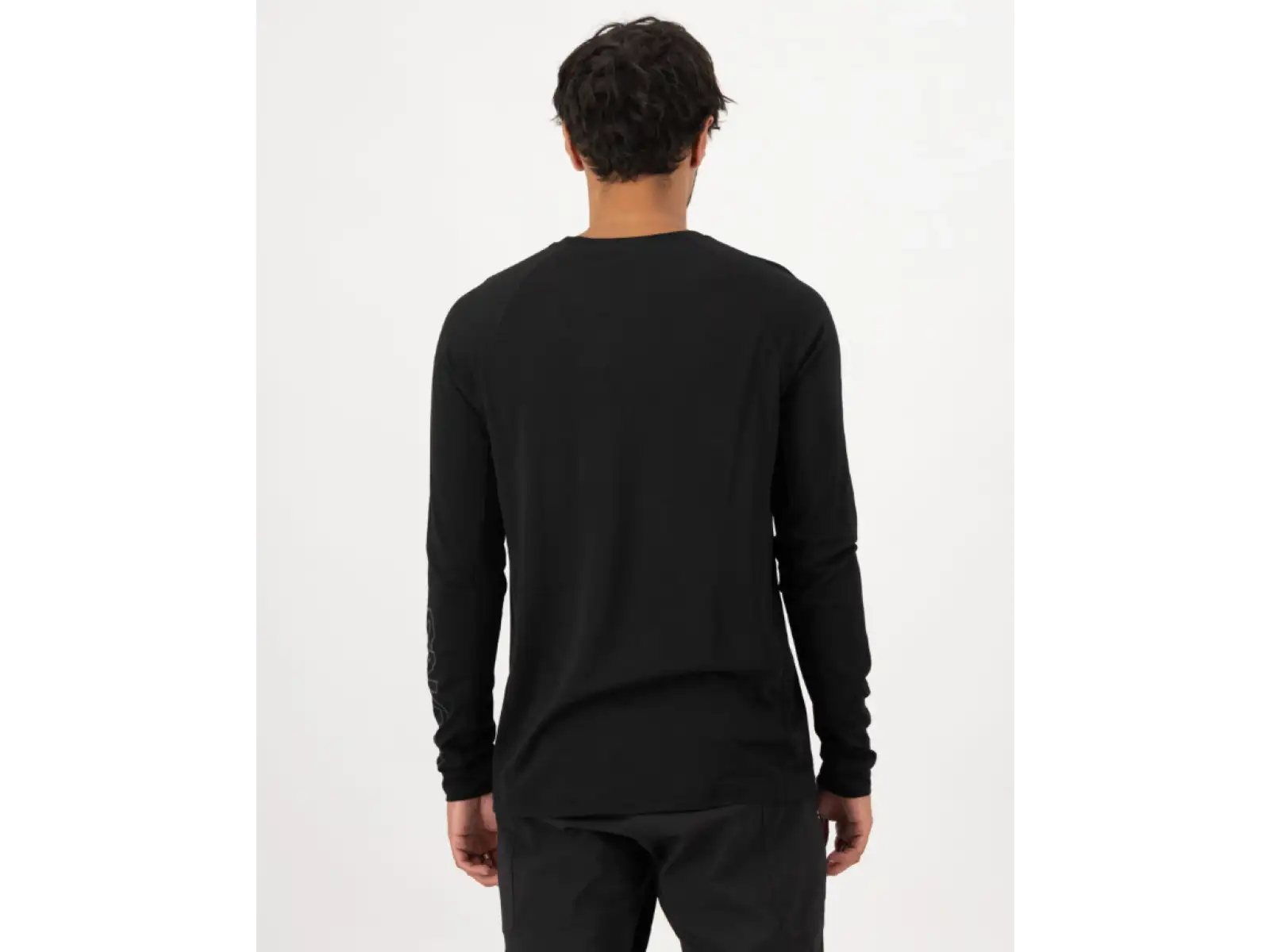 Mons Royale Tarn Merino Herren Langarmshirt 9 Iron/Black