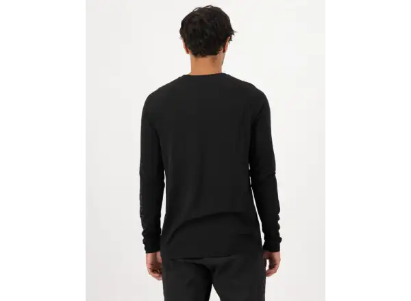 Mons Royale Tarn Merino Herren Langarmshirt 9 Iron/Black