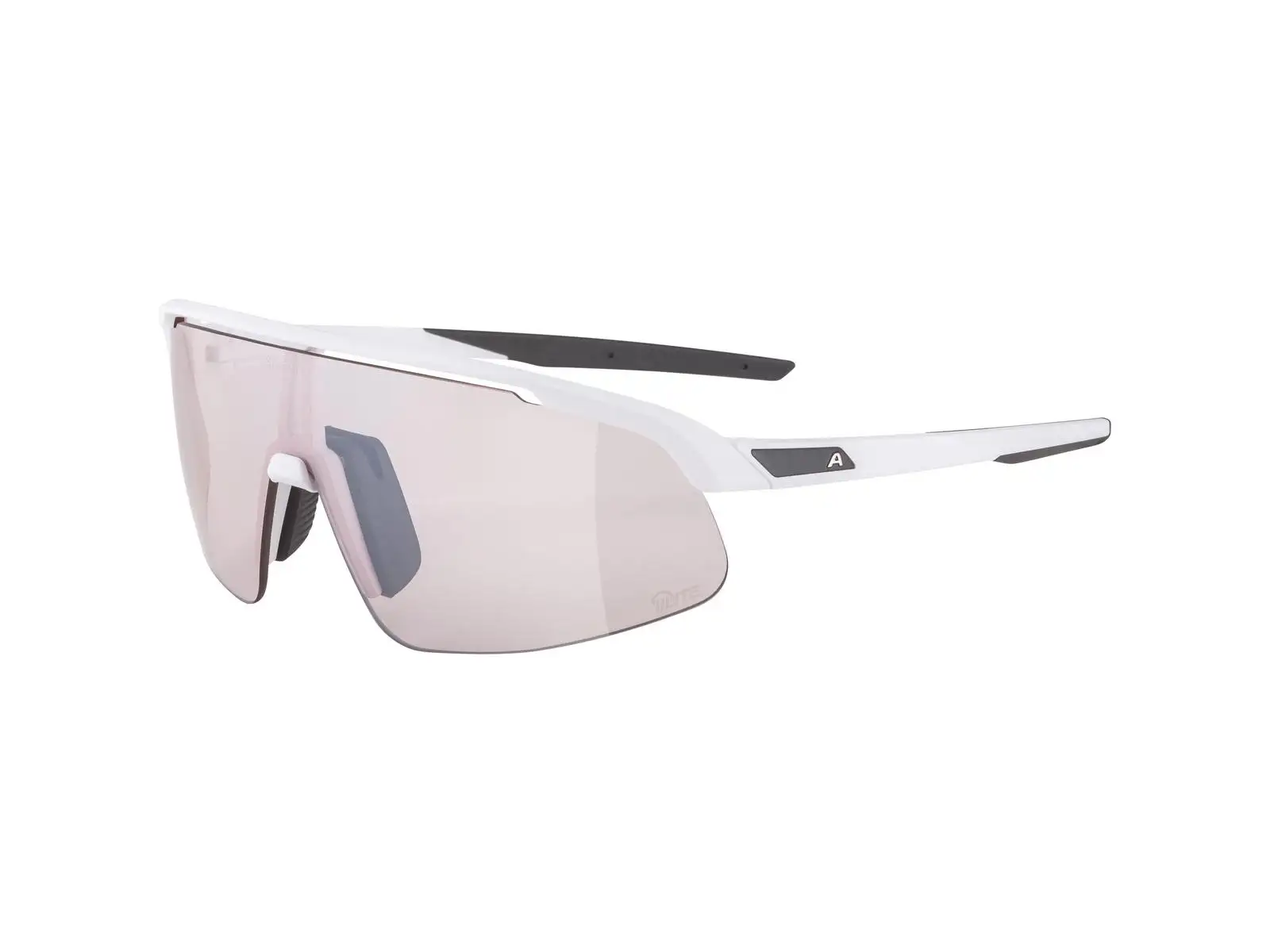 Alpina Turbo Pro S Q-lite Brille White Matt