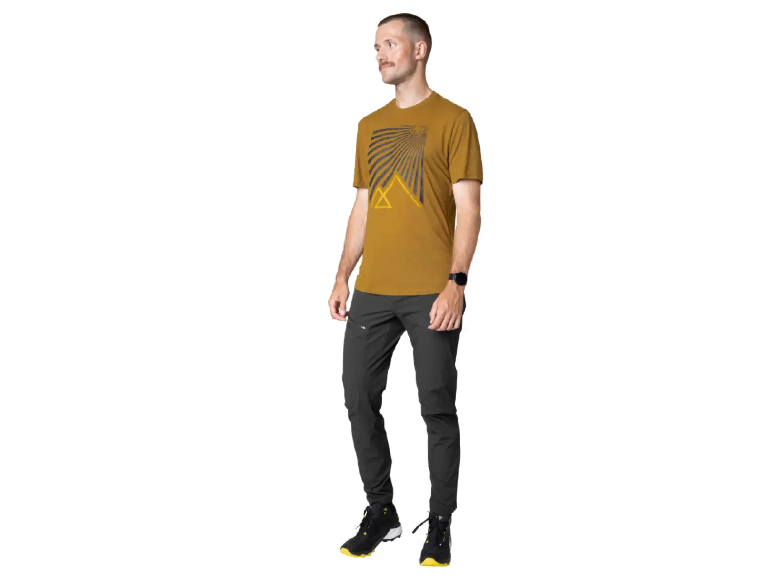 Dynafit Transalper Graphic Herren T-Shirt Kurzarm Relic