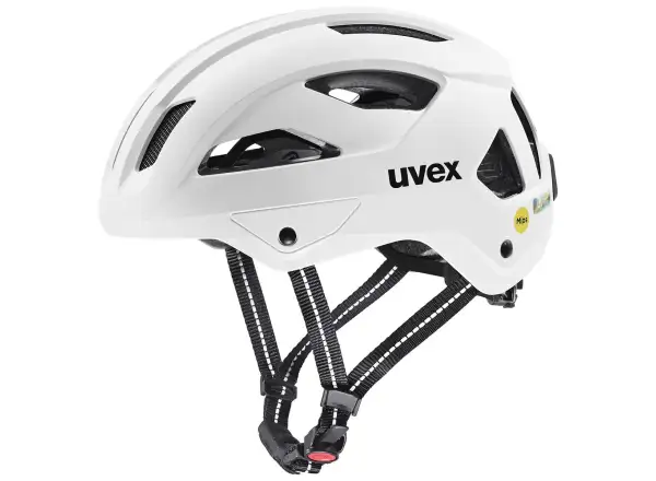 Uvex City Stride Mips Hiplok ready Helm White matt