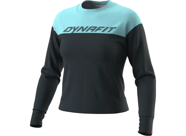Dynafit 24/7 Damenpullover mit langen Ärmeln Blaubeere / Marineblau