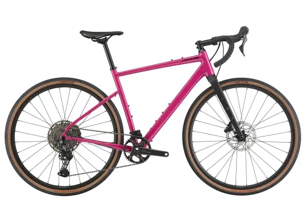 Cannondale Topstone 2 Cues 1x Gravelrad Orchid