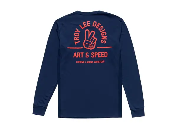 Troy Lee Designs Skyline Ride Herren-Trikot Langarm Locals/Midnight