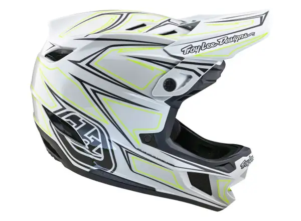Troy Lee Designs D4 Composite MIPS Pinned Helm Light Gray