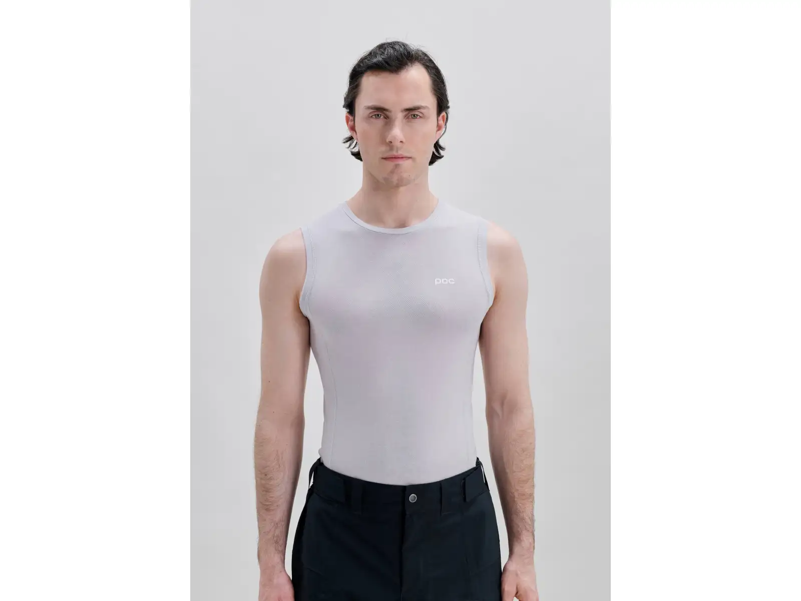 POC Layer Mid Herren Unterhemd ohne Ärmel Granite Grey