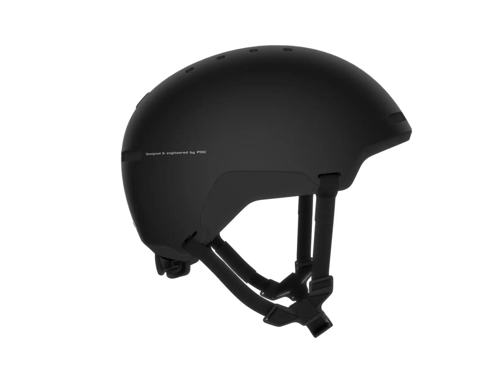 POC Calyx Skihelm Uranium Black Matt, Größe M/L