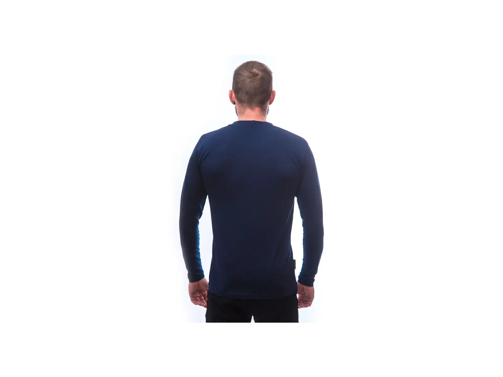 Sensor Merino Active PT Mountains Herren T-Shirt Langarm Deep Blue