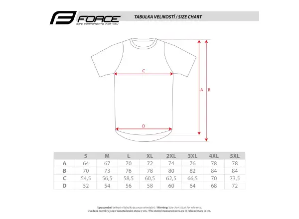Force MTB Rules Herrentrikot Kurzarm orange
