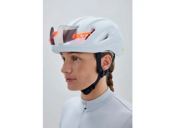 POC Amidal Rennradhelm Hydrogen White Matt