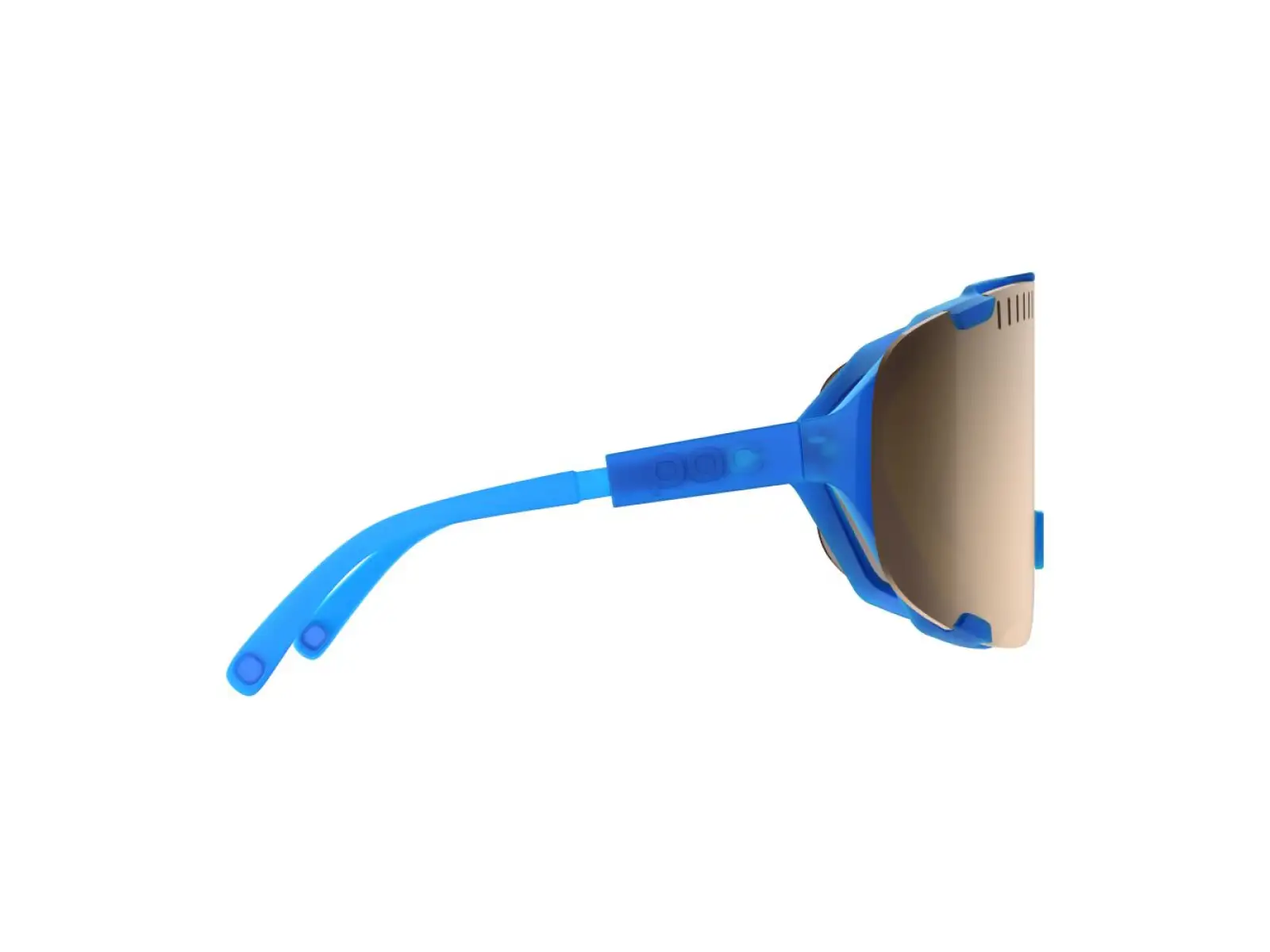 POC Devour Sonnenbrille Opal Blue Translucent