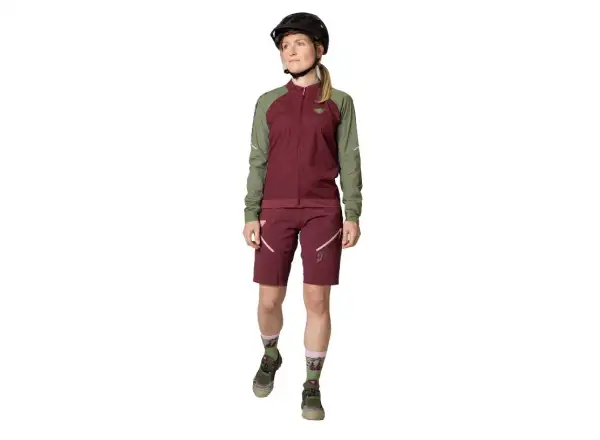 Dynafit Ride Wind Damen-Fahrradjacke Salbei.