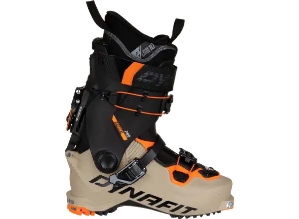 Dynafit Radical Pro Herrenskischuhe Rock Khaki/Fluo Orange