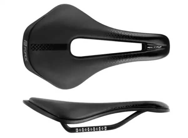 Force Sprint 2 Carbon kurzes Sattel Schwarz