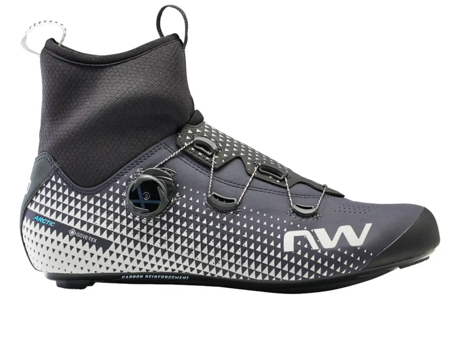 Northwave Celsius R Arctic GTX Winter Rennrad Herren Radschuhe Carbon Grey/Reflective