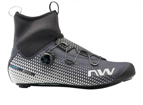 Northwave Celsius R Arctic GTX Winter Rennrad Herren Radschuhe Carbon Grey/Reflective