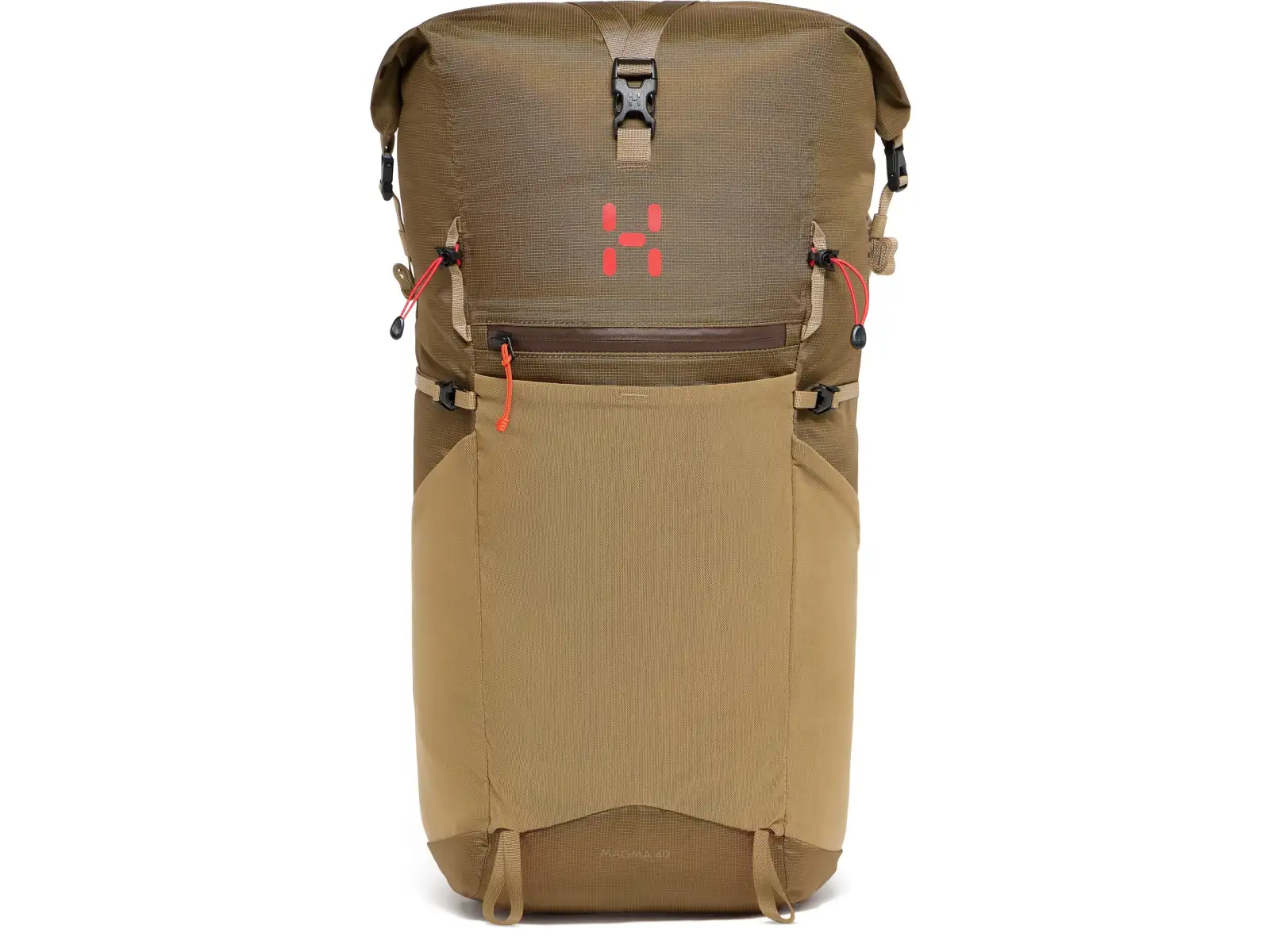 Haglöfs Magma Rolltop 40 WR Rucksack Teak Brown/Oak Brown 40l