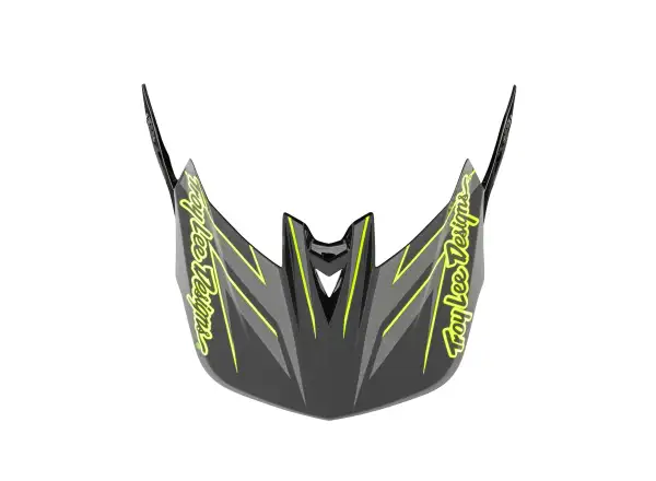 Troy Lee Designs D4 Composite Ghostwing Helm Grau
