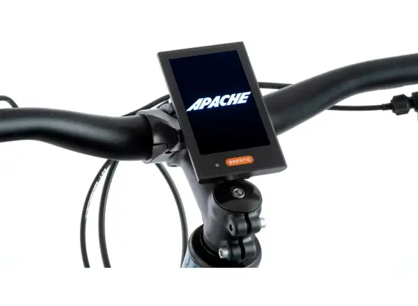 Apache Hupahu MX1 E-Mountainbike (Bafang M400 840 Wh 48 V) Grau