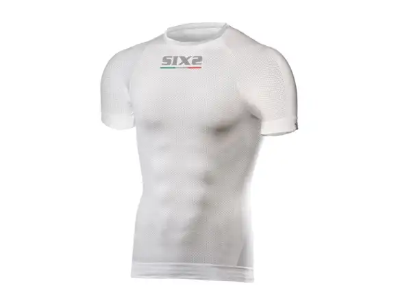 SIXS TS1 Funktionsshirt Kurzarm Weiß.