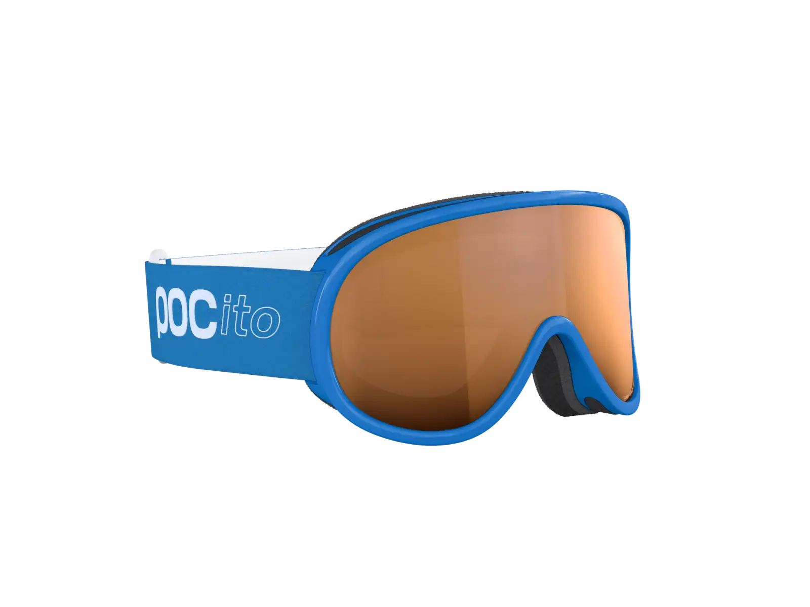 POC POCito Retina Kinder-Skibrille Fluoreszierendes blau/Hellorange