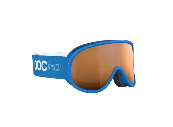 POC POCito Retina Kinder-Skibrille Fluoreszierendes blau/Hellorange