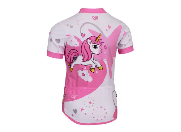 Etape Rio Kinder Kurzarmtrikot weiß/rosa