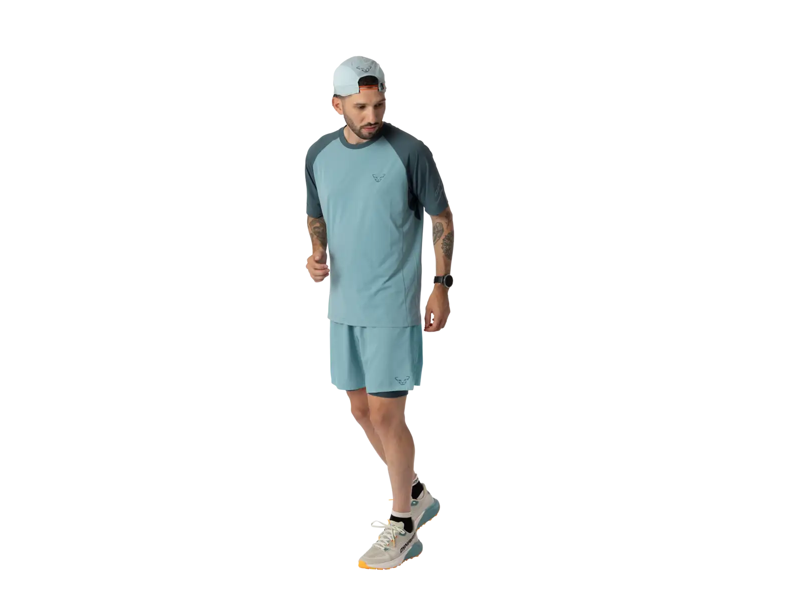 Dynafit Ultra Cooling Cap Laufkappe mit Schirm Cloud Blue