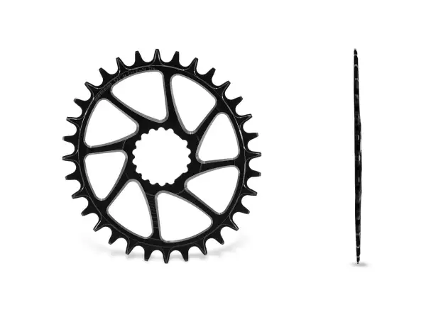Garbaruk Oval MTB Kettenblatt Cannondale Ai schwarz 32Z