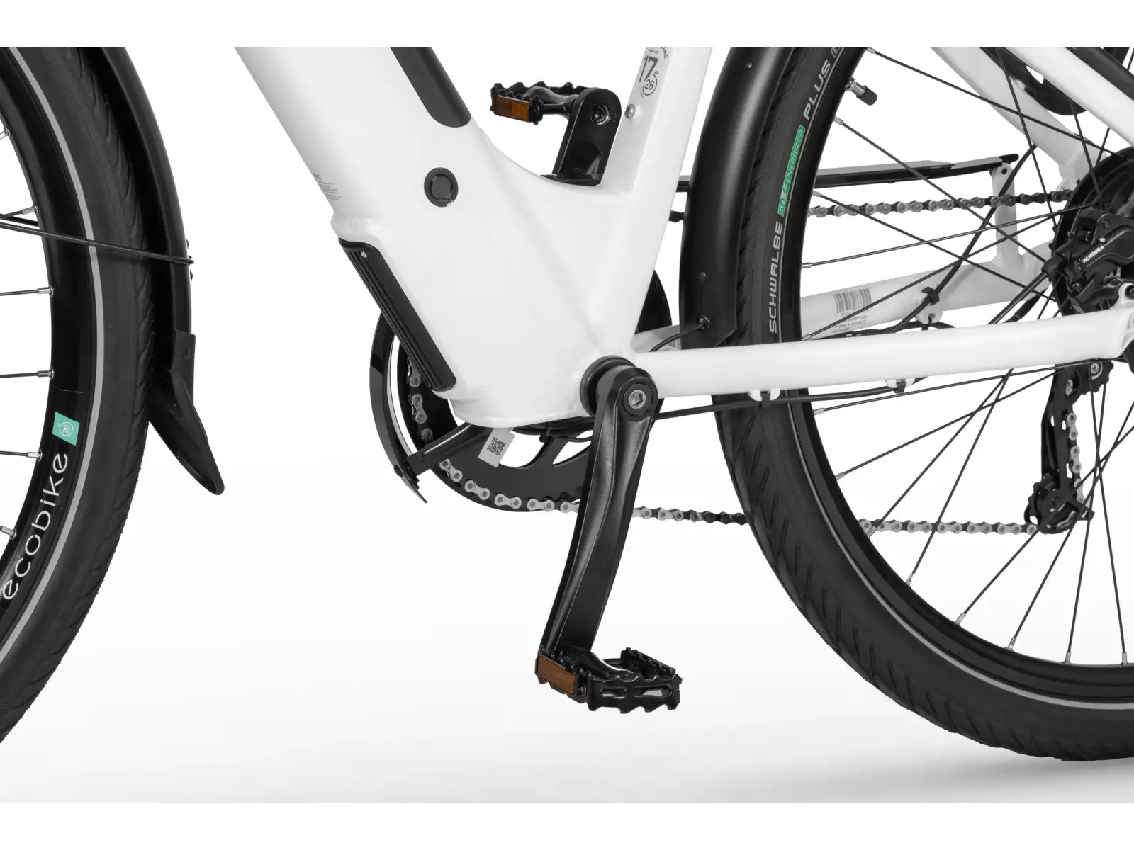 Ecobike X-Cross 630 Wh weiß Trekking E-Bike