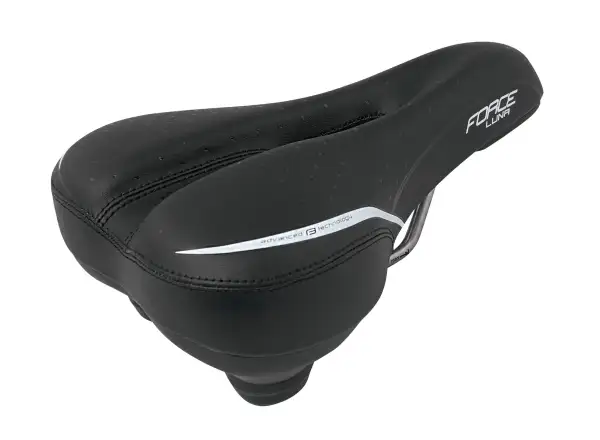 Force Luna Damen Wandersattel mit Elastomer Schwarz