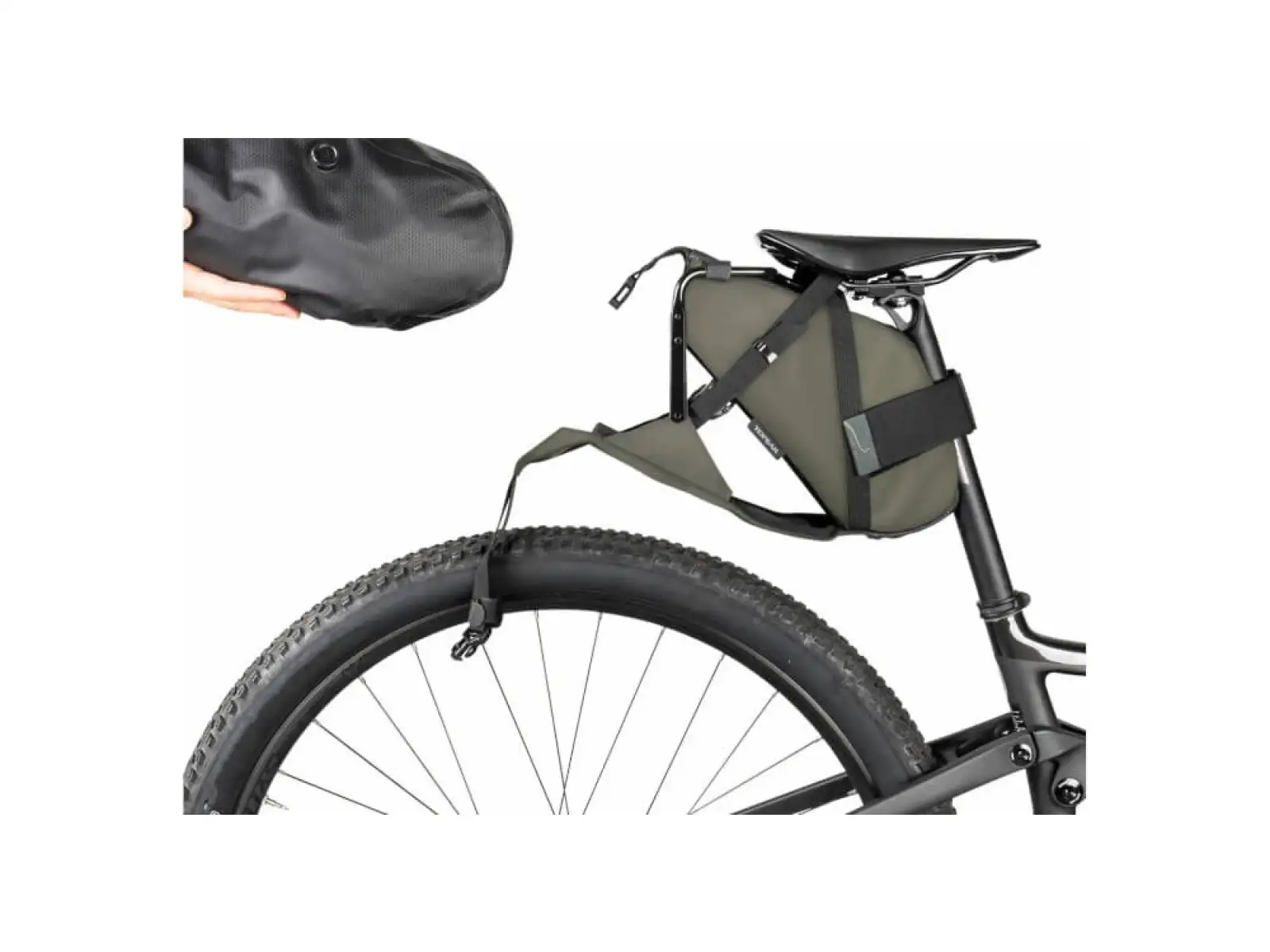 Topeak BackLoader X Satteltasche 15 l grün