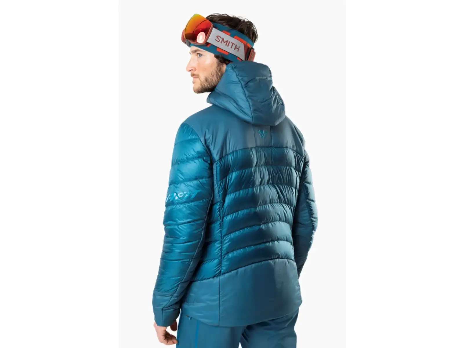 Dynafit Free Down RDS Herren Daunenjacke mit Kapuze Petrol