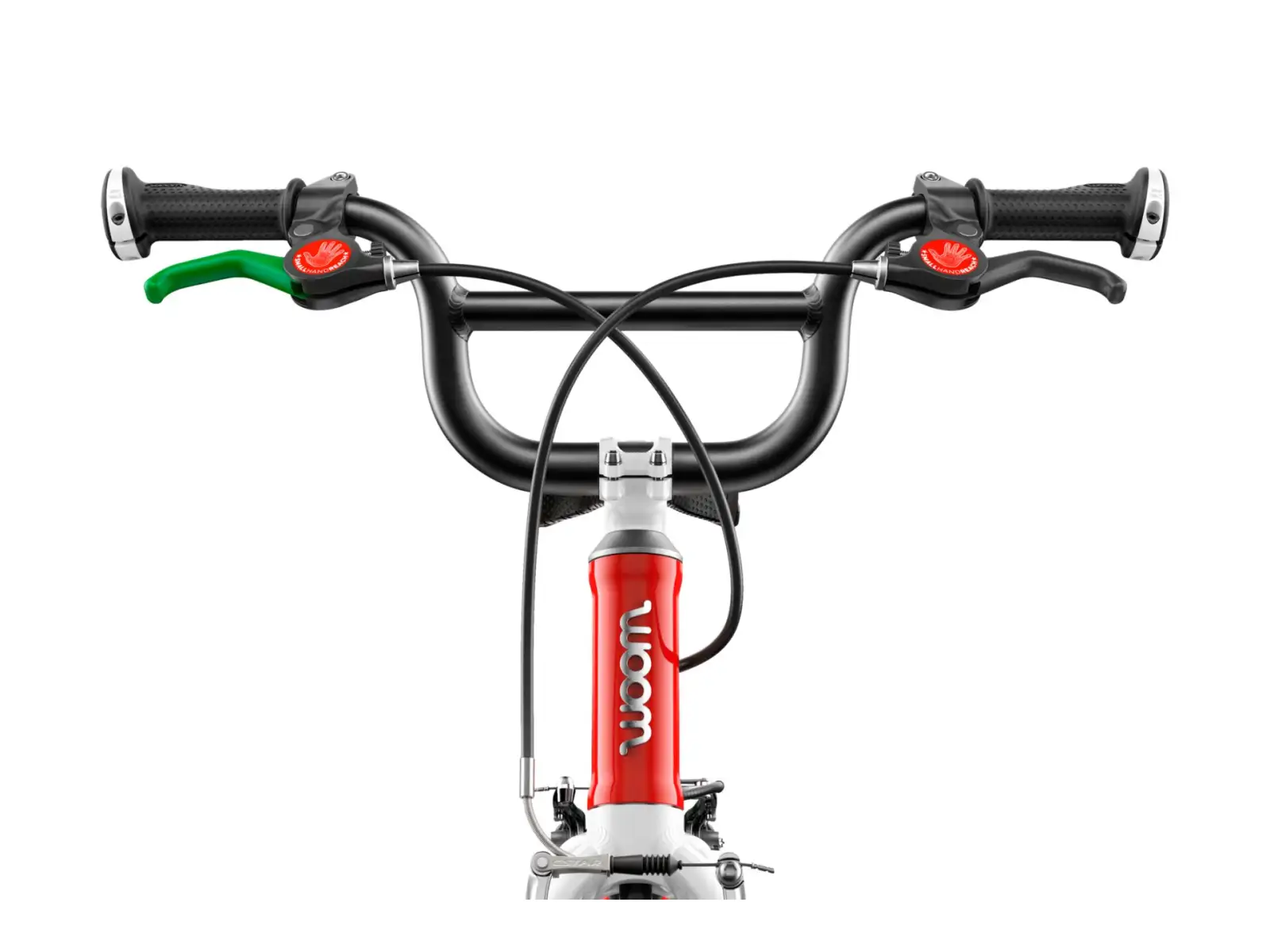 Woom 3 Red 16 Kinderfahrrad + Ständer Woom 2-3