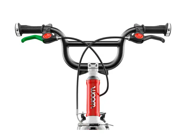 Woom 3 Red 16 Kinderfahrrad + Ständer Woom 2-3