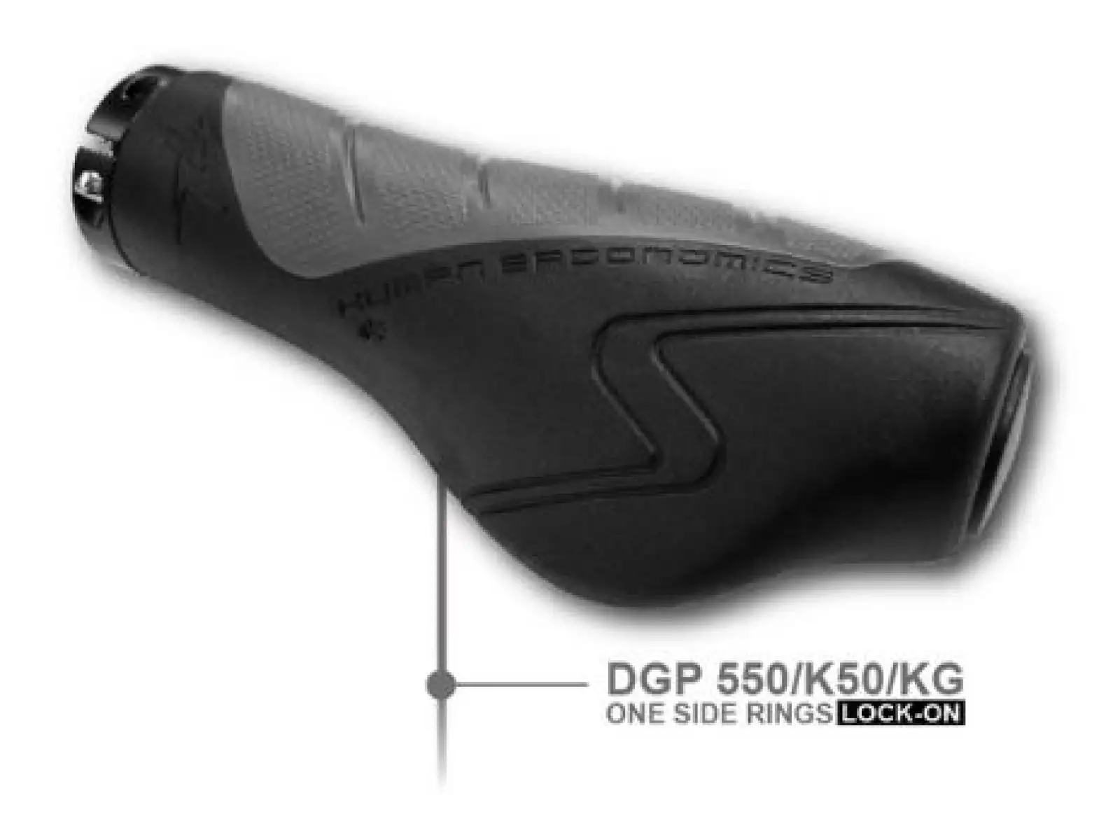 DDK DGP 550 Griffe Schwarz/Grau
